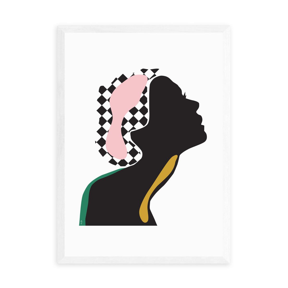 East End Prints Silhouette Print MultiColoured – image 2