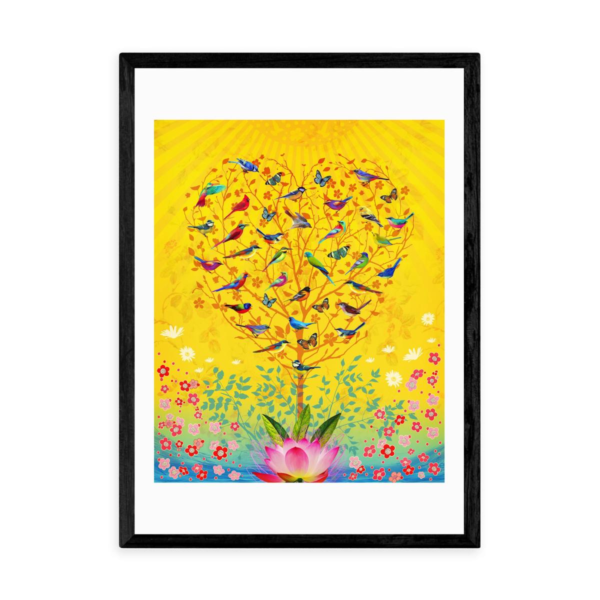 East End Prints The Sound of Sunshine Print Yellow – image 2