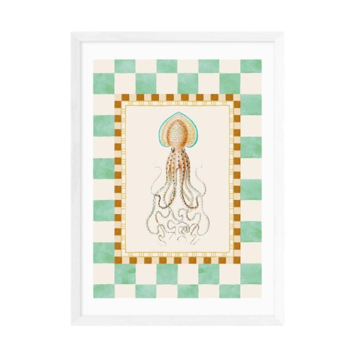 East End Prints Funky Squid Print – image 2