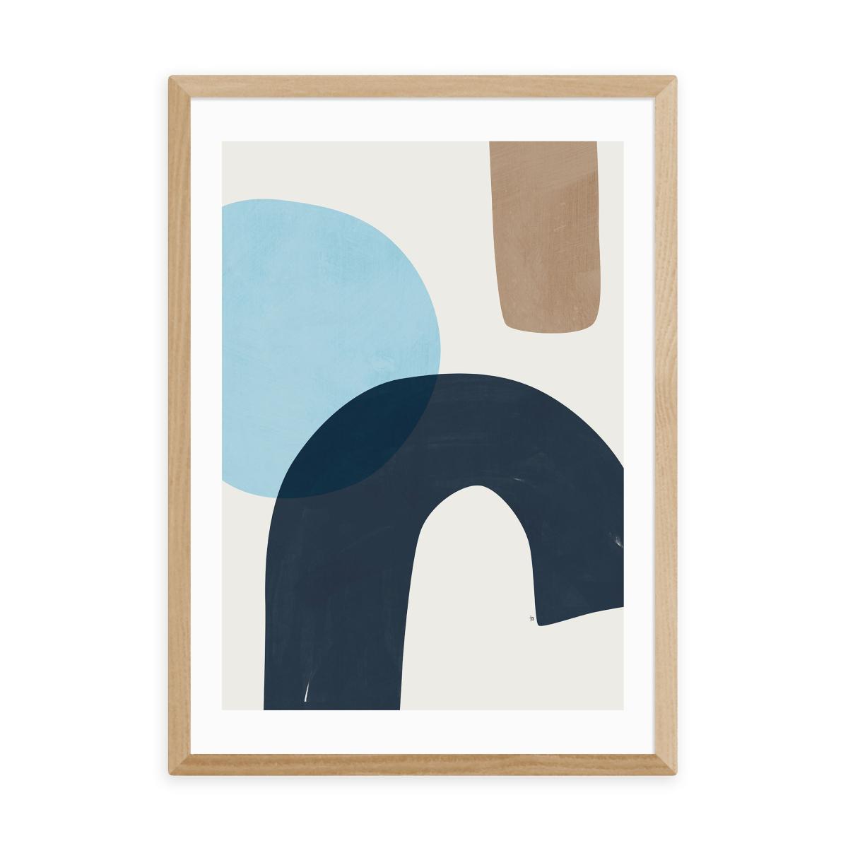 East End Prints Casa Framed Print Blue – image 2