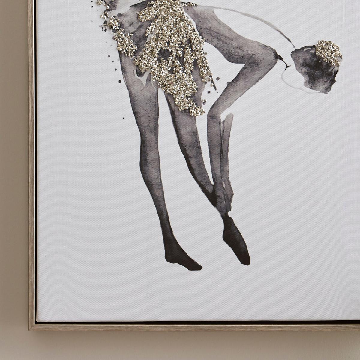 Ballerina Shoes Boxed Canvas Gold – image 3