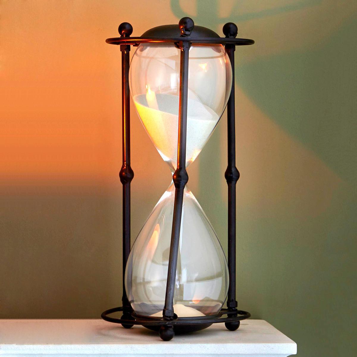 Dorma Hourglass in Stand Brown