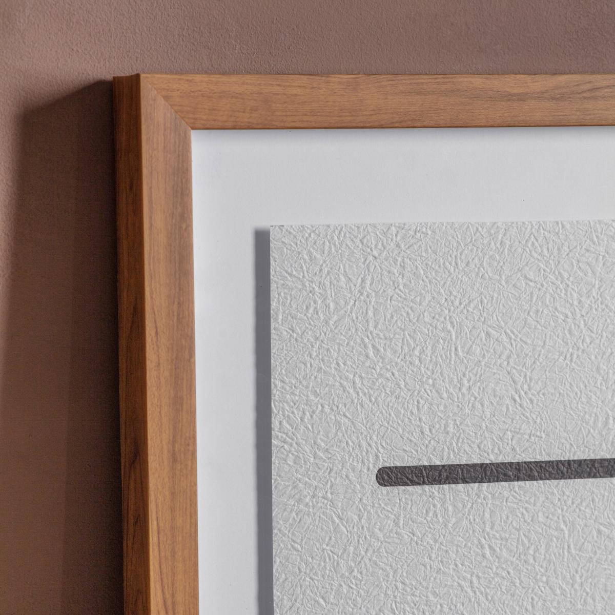 Rossi Line Drawing Framed Art Natural – image 2