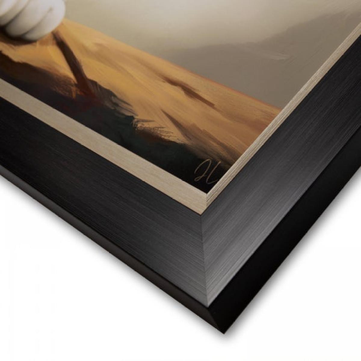 Cedar & Sage Happiness Is Framed Canvas – image 2