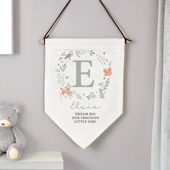 Personalised New Baby Wall Art Banner – image 4