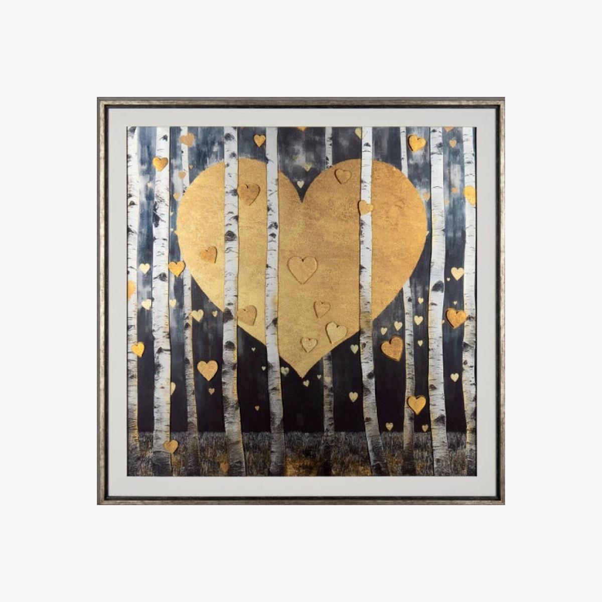 Cedar & Sage Heartwood Framed Print – image 1