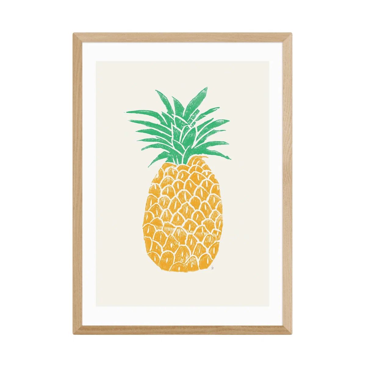 East End Prints Pineapple Print MultiColoured – image 2