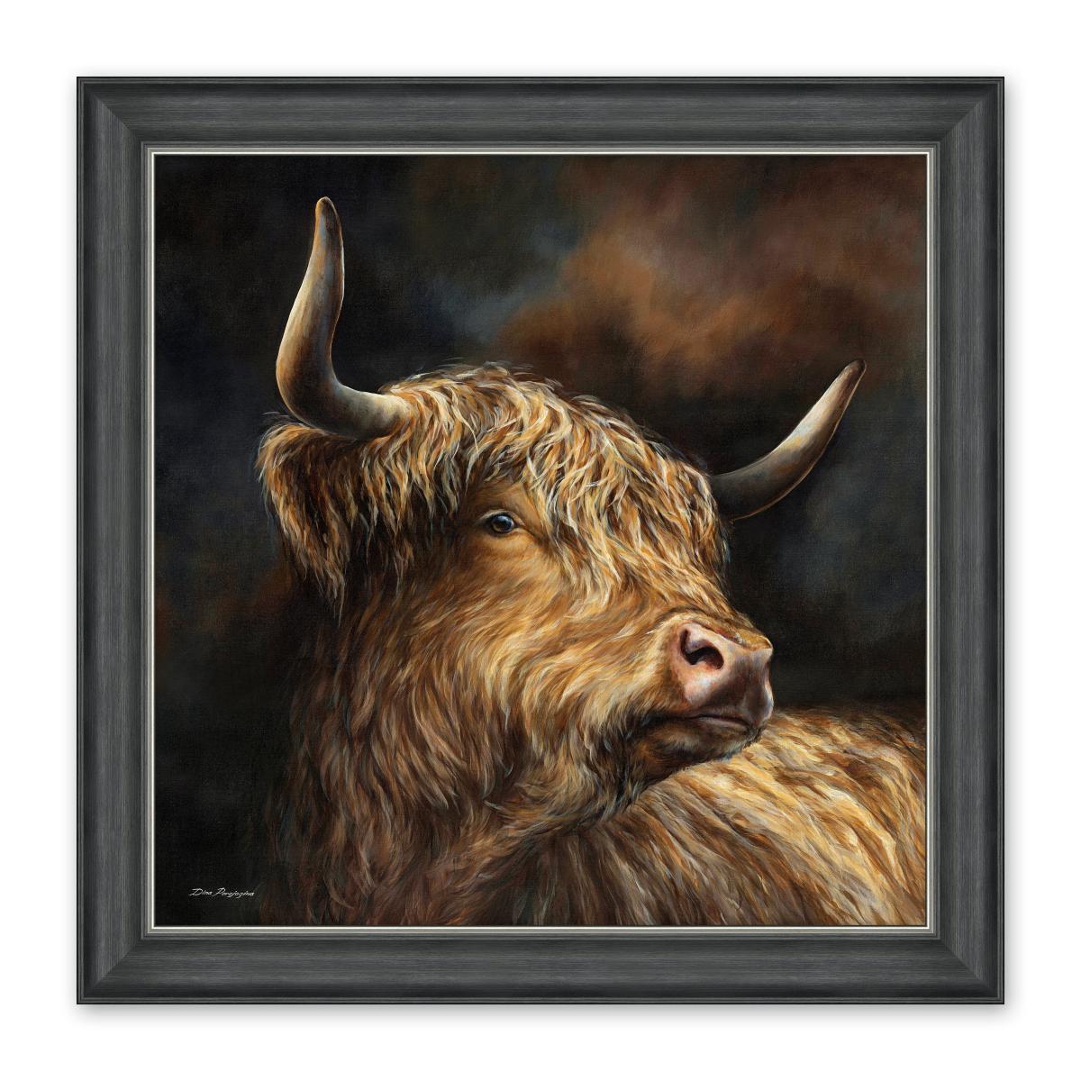 Strong Will by Dina Perejogina Framed Print Brown – image 2