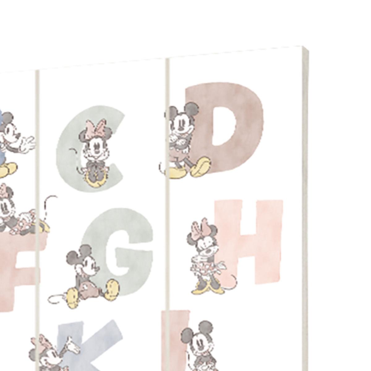 The Art Group Mickey and Friends Wooden Wall Art White/Blue – image 3
