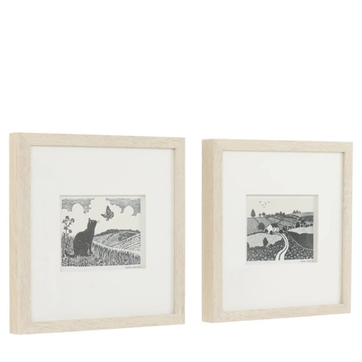 Cedar and Sage Set of 2 Countryside Living Typography Framed Prints – image 6