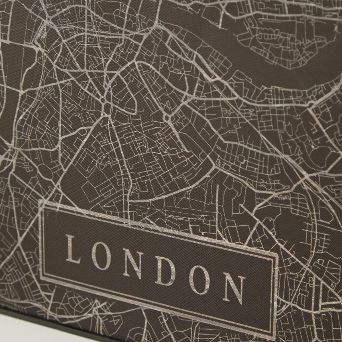 London Map Black Capped Canvas Black – image 2