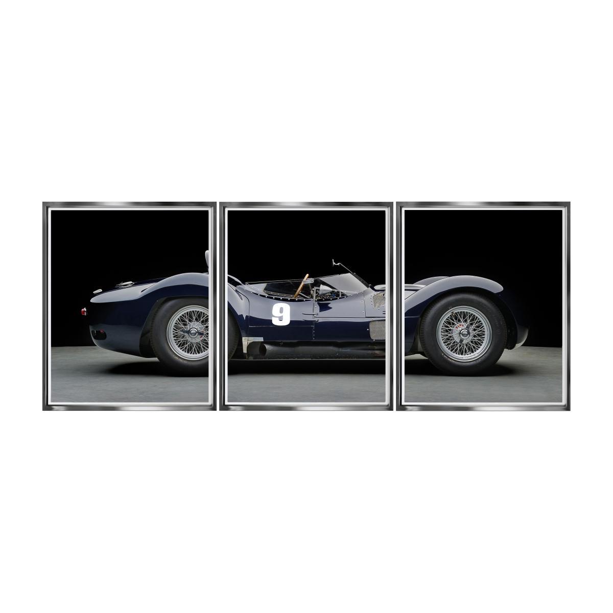 Maserati Birdcage Triptych Framed Art