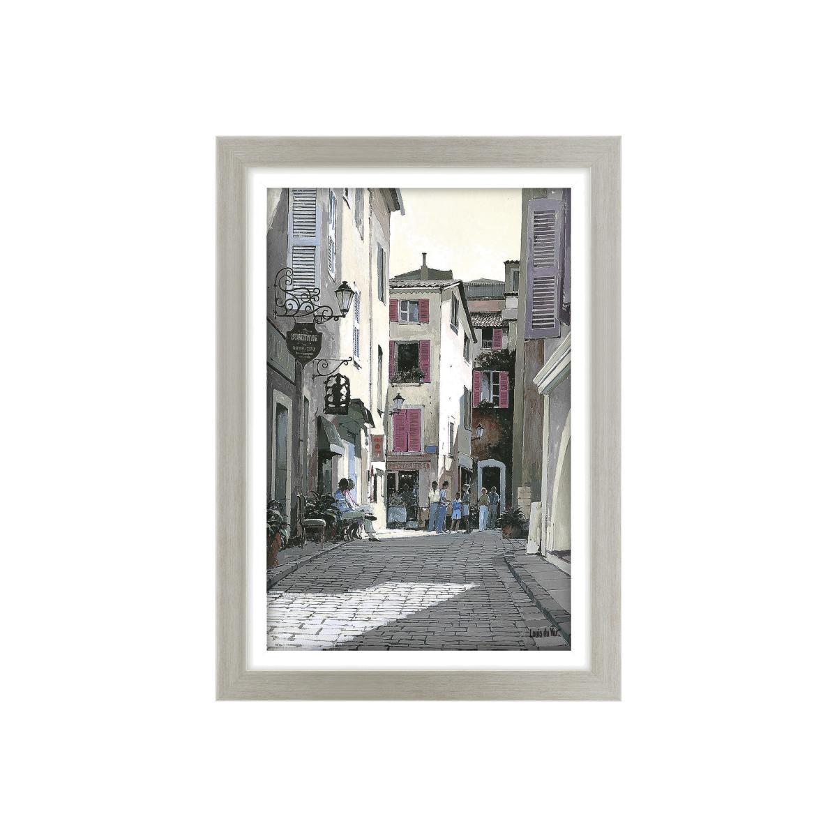 Afternoon Café II Framed Art