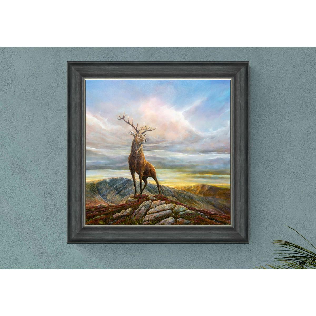 Mona Stag Framed Picture – image 2