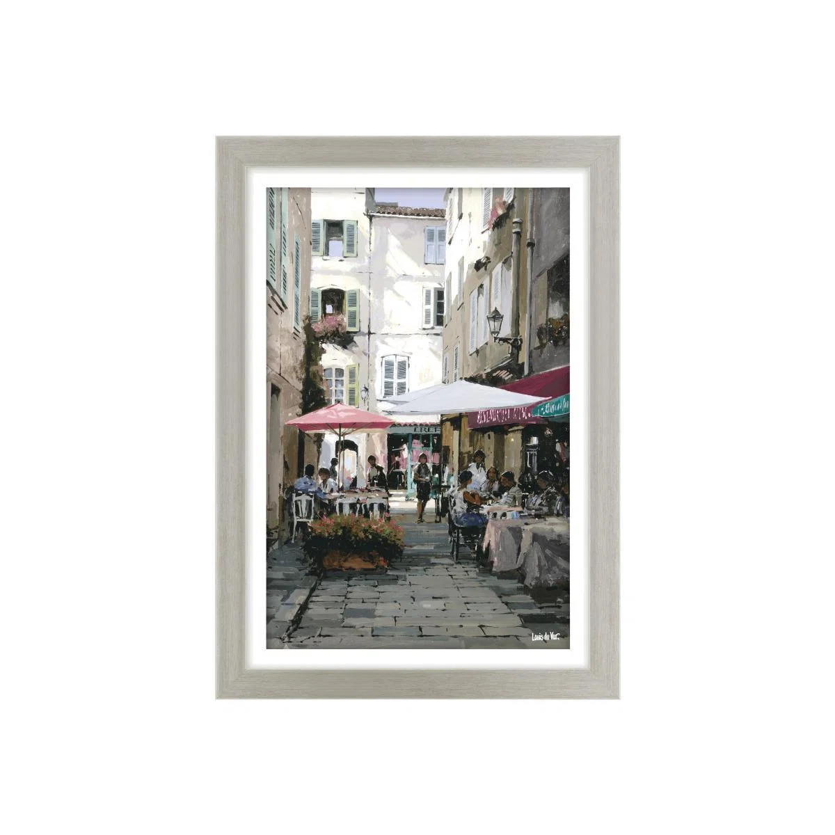 Afternoon Café I Framed Art – image 1