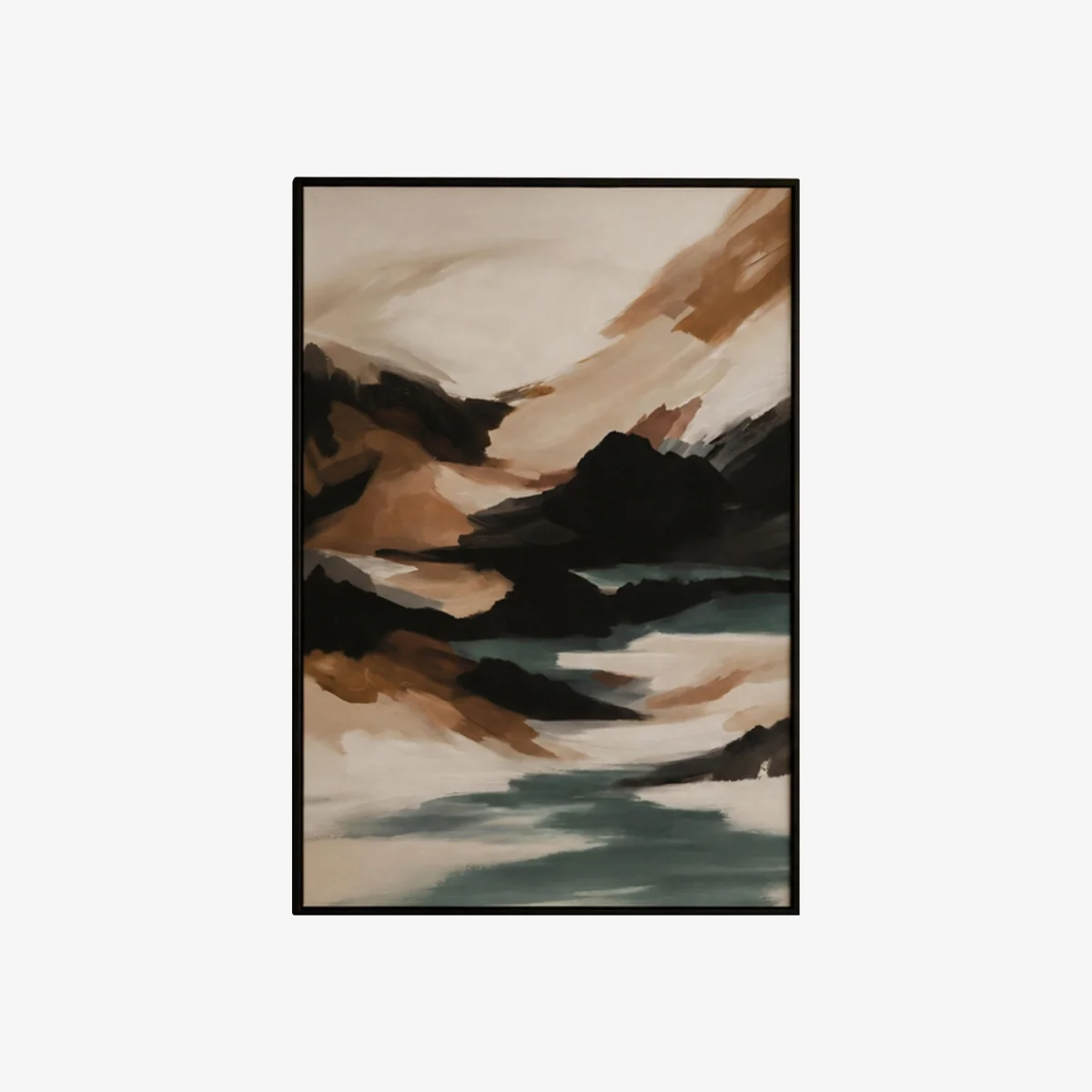 Earth Bound Flow 2 Framed Velvet Canvas - Home Accessories - In Time for Christmas – image 1