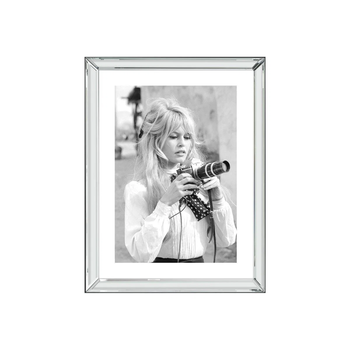 Brigitte Bardot Mirrored Frame