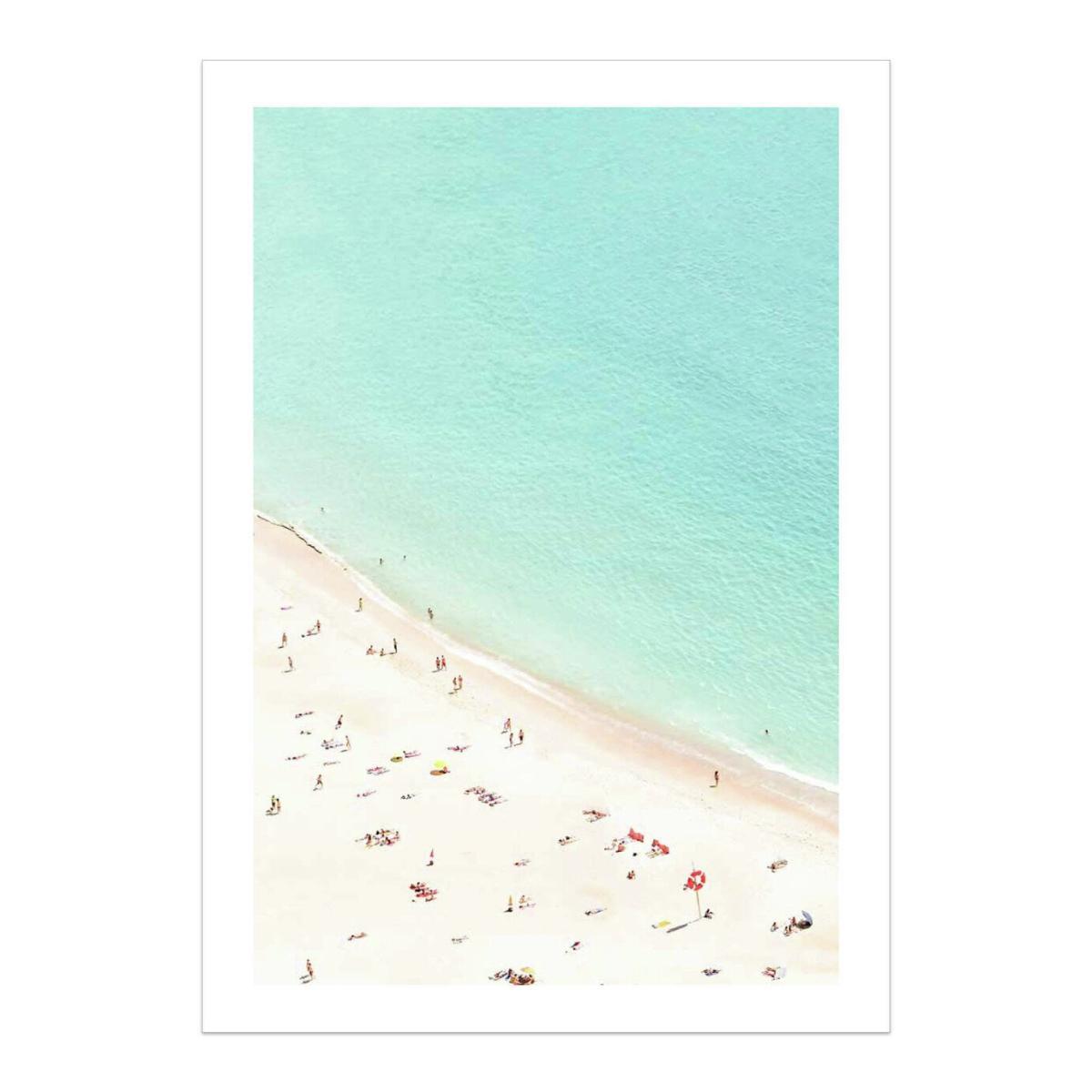 EEP Sisi and Seb Aerial Beach Framed Print - A1 – image 2