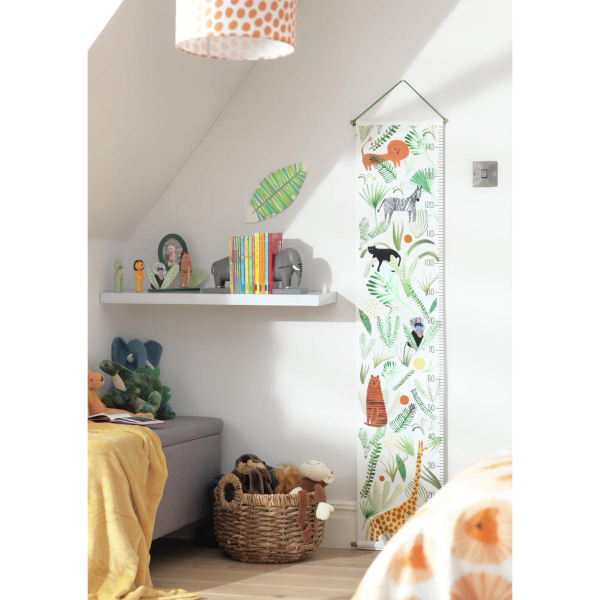Habitat Kids Animal Print Growth Chart - Multicoloured – image 2