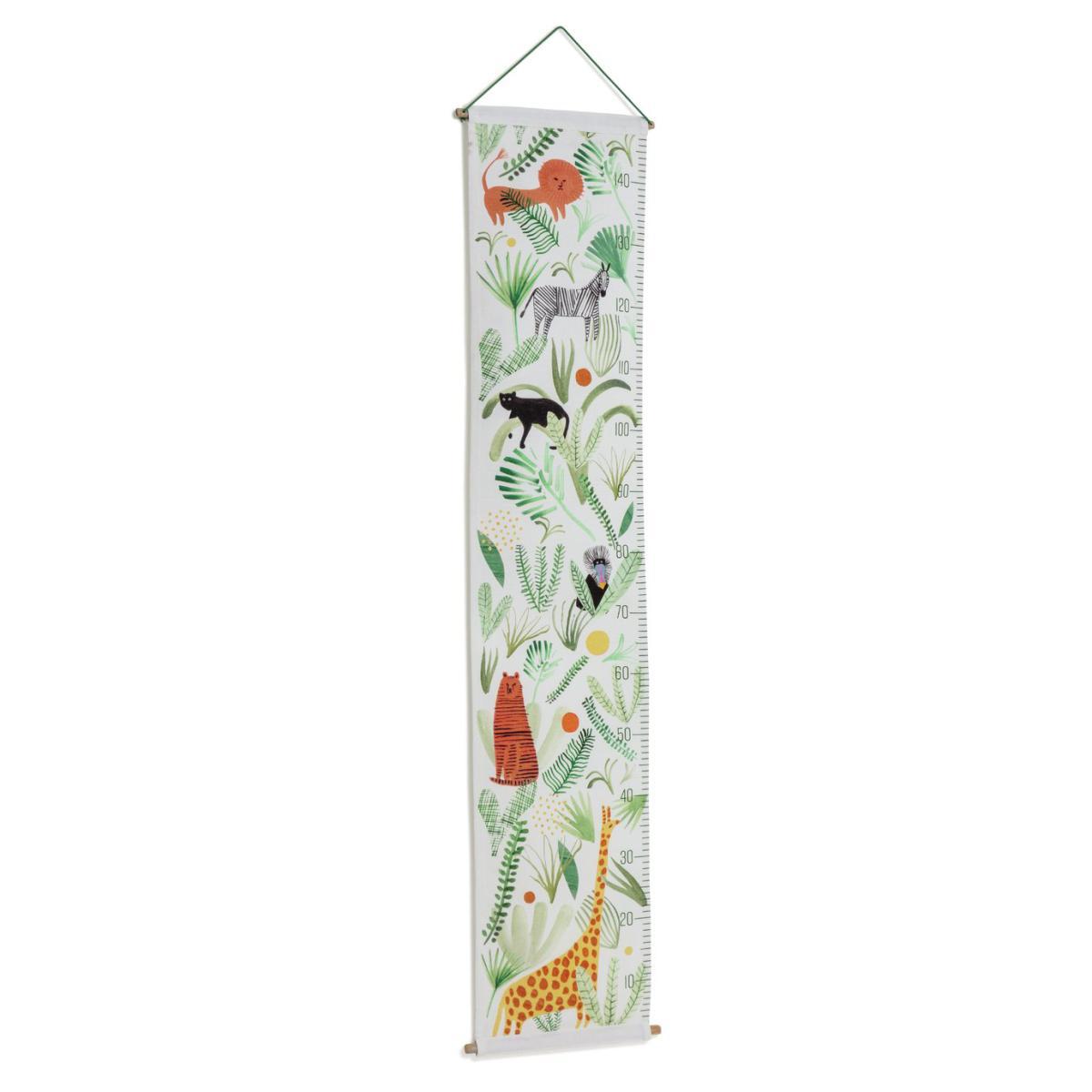 Habitat Kids Animal Print Growth Chart - Multicoloured – image 3