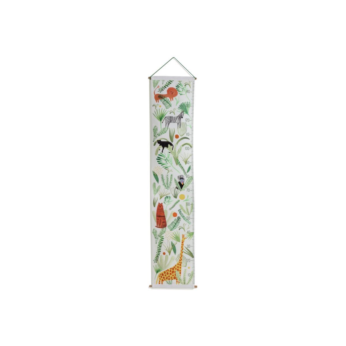 Habitat Kids Animal Print Growth Chart - Multicoloured – image 1