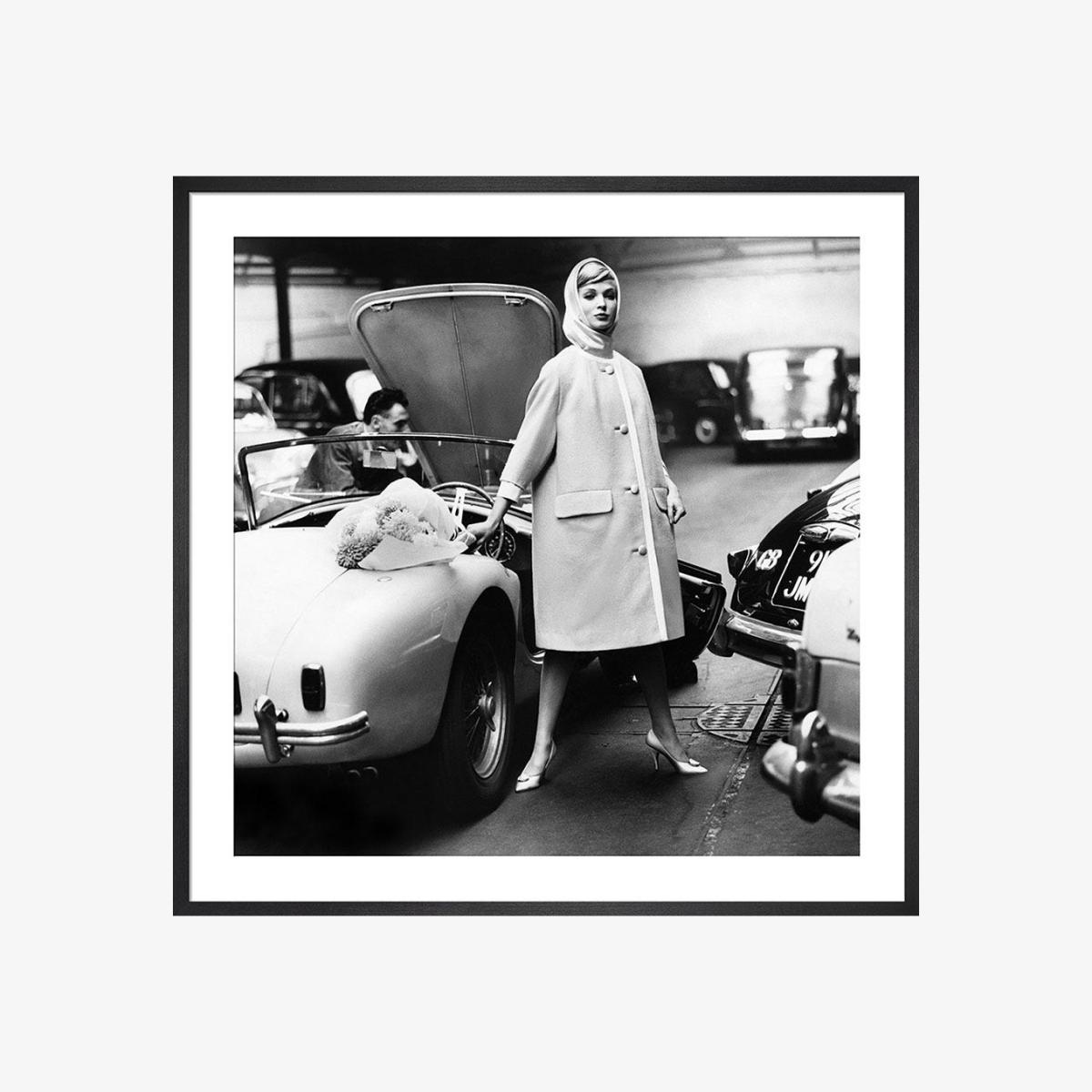 KING & MCGAW Vogue December 1959 Framed Print 42 x 42cm – image 1