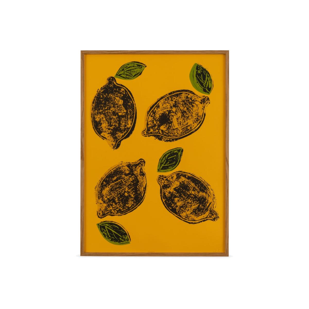 Stoff Studios Frutteto Limone on Yellow Print 50 x 70cm – image 1