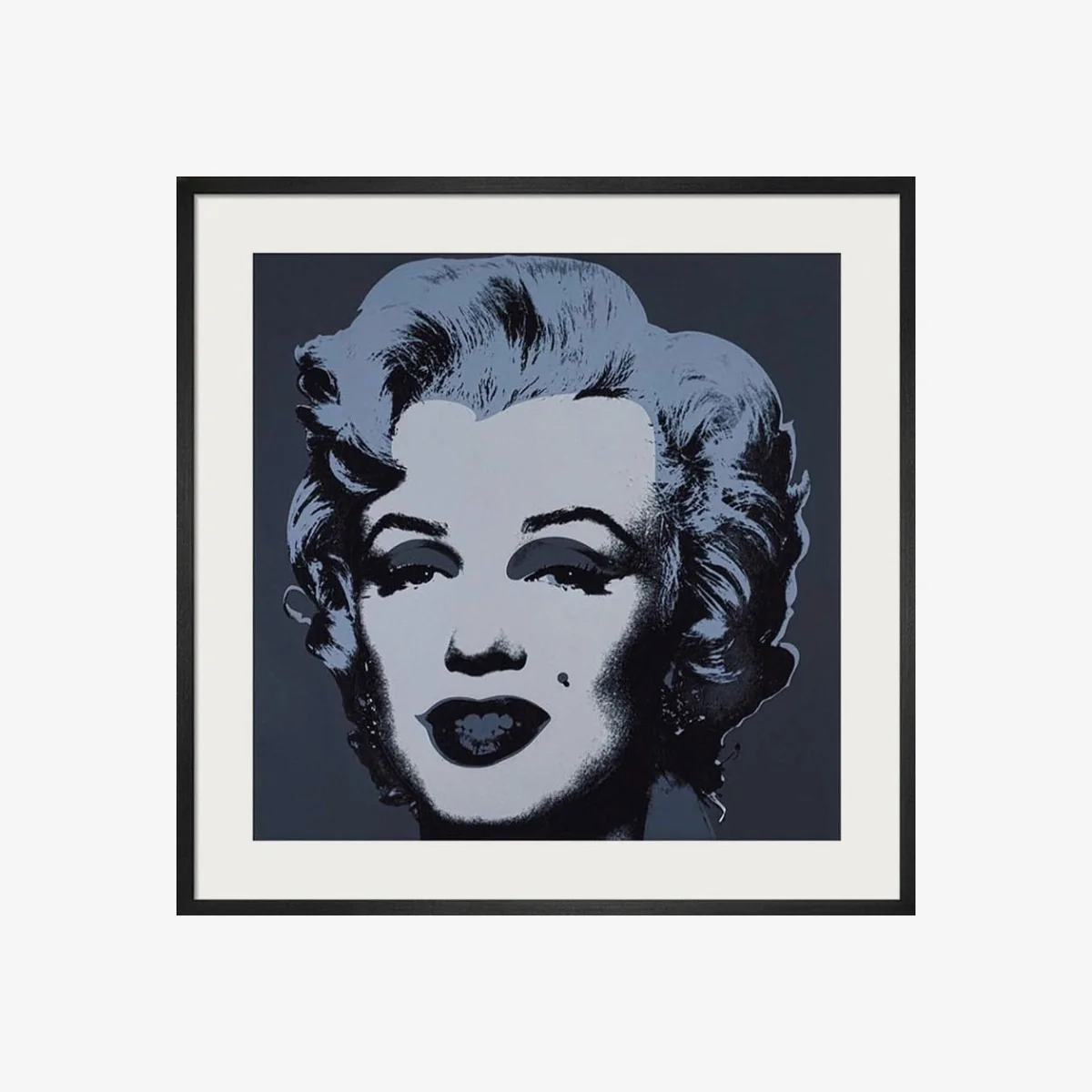 KING & MCGAW Marilyn, 1967 by Andy Warhol Framed Print 62 x 62cm – image 1