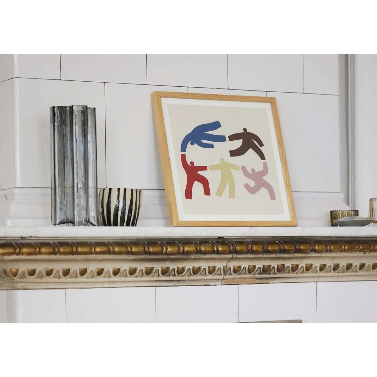 Paper Collective The People Framed Print 30 x 30cm – image 2