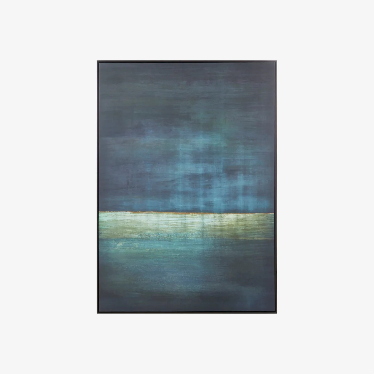 Astratto Canvas Wall Art - Teal - 102.6x142.6cm