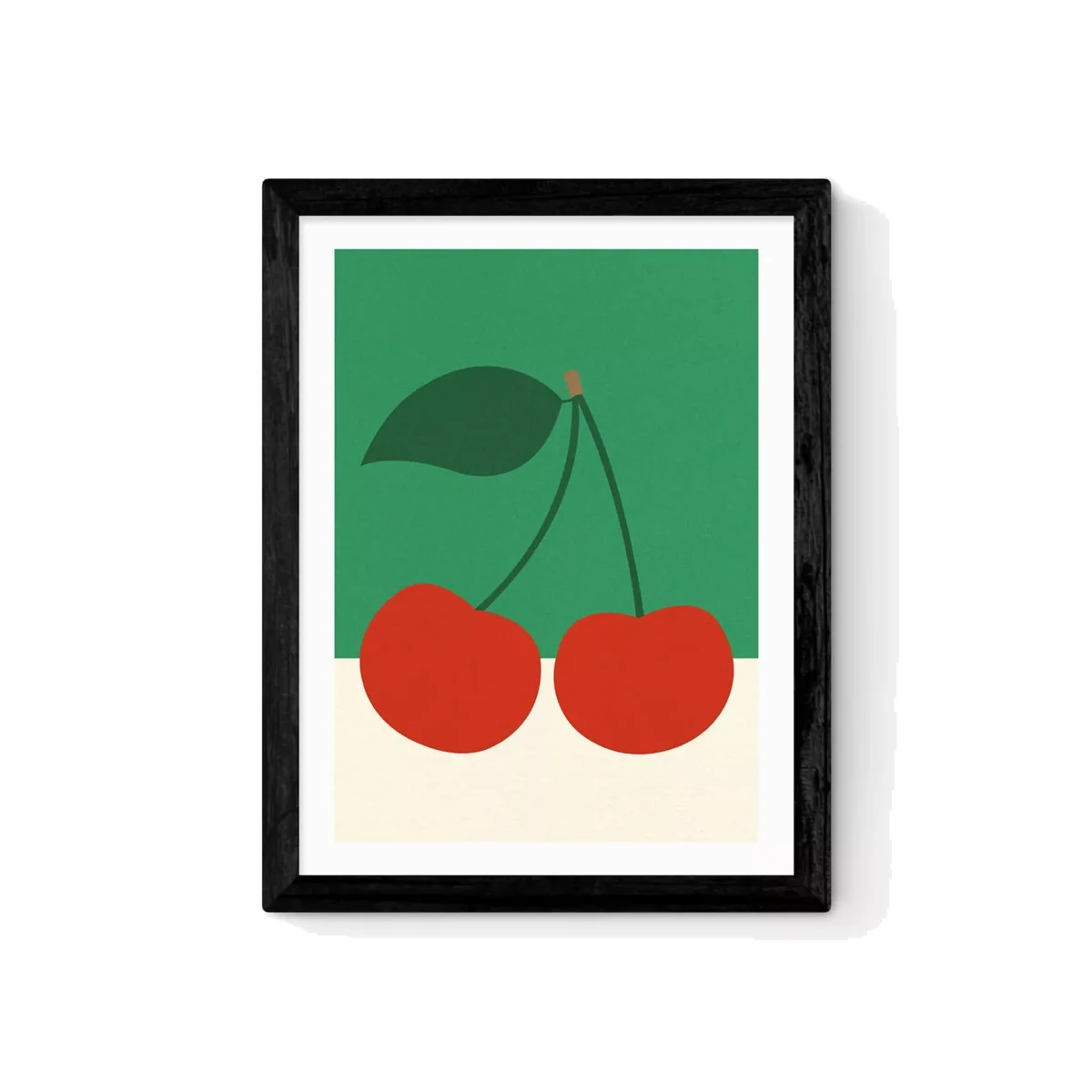 EAST END PRINTS Rosi Feist 'Cherries' Framed Print – image 1