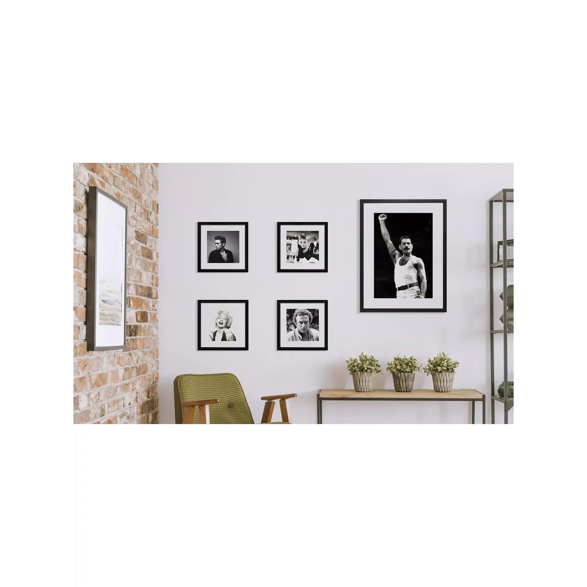 Audrey Hepburn - Breakfast at Tiffany's Framed Print & Mount, 46 x 46cm, Black/White – image 2