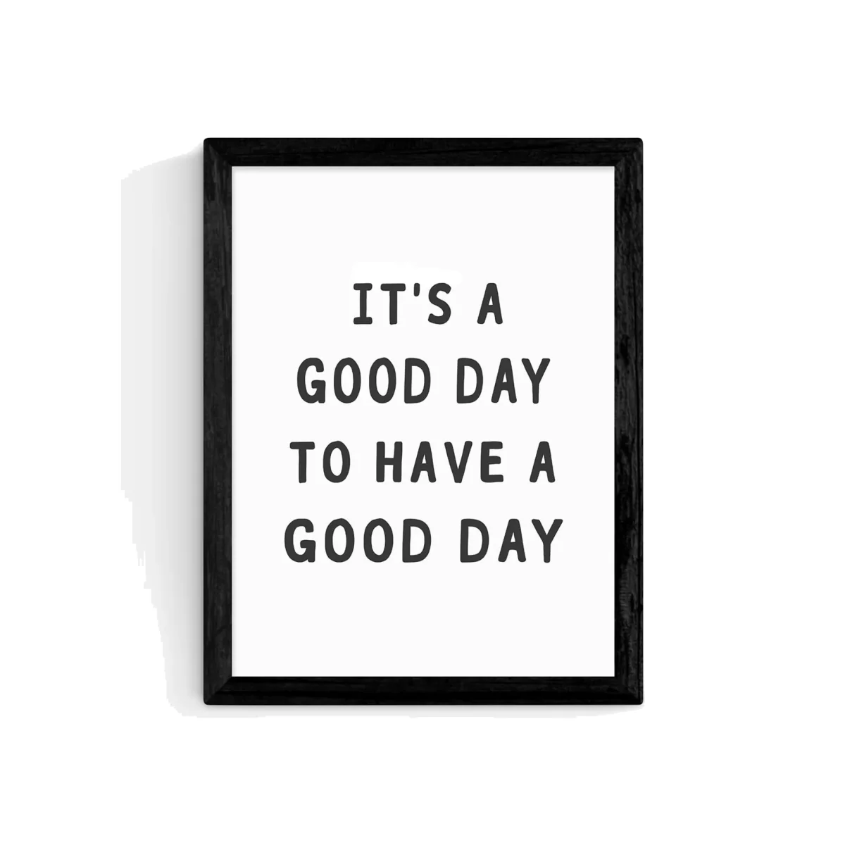 EAST END PRINTS Sisi and Seb 'Good Day' Framed Print – image 1