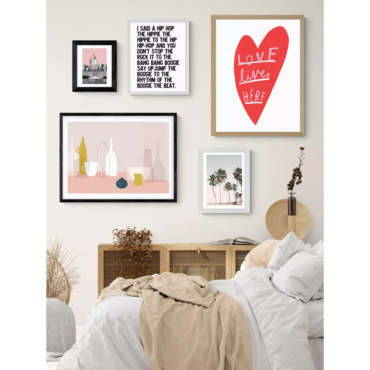 EAST END PRINTS Francesca Iannaccone 'Yellow and Pink Still Life' Framed Print – image 2