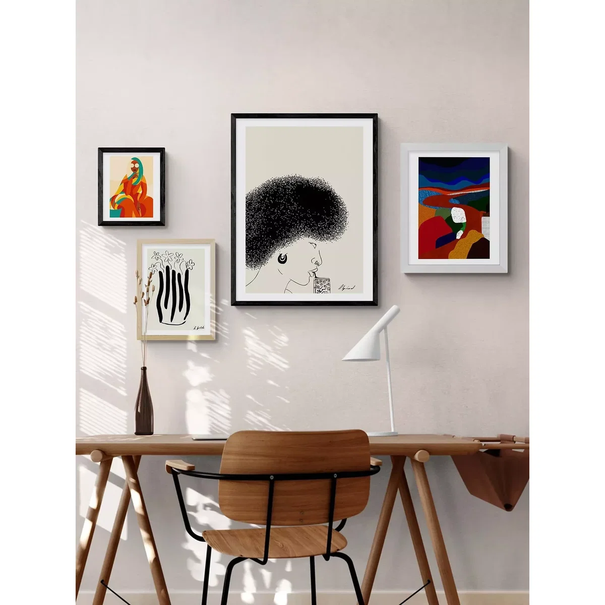 EAST END PRINTS Hali Igwelaezoh 'Hot Girl Juice' Framed Print – image 2
