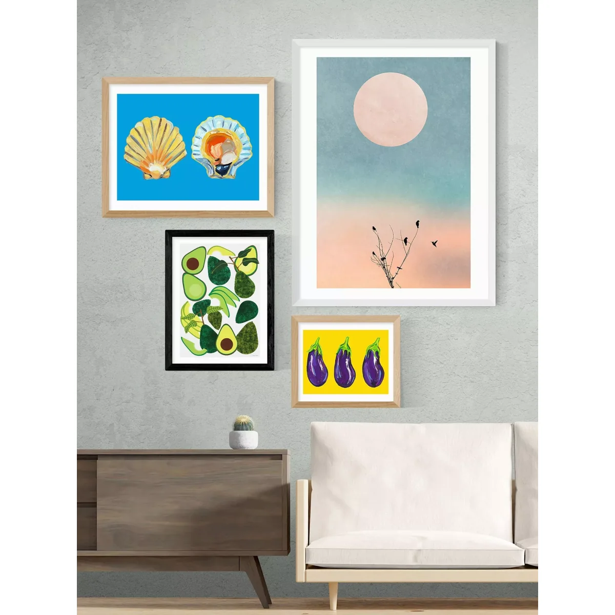 EAST END PRINTS Leanne Simpson 'Avocados' Framed Print – image 2