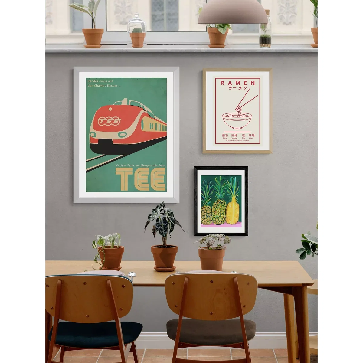 EAST END PRINTS Indieprints 'Trans-Europe Express' Framed Print – image 2