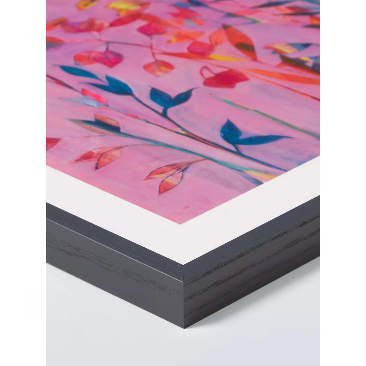 John Lewis Faye Bridgwater 'Winter's Promise' Framed Print & Mount, 50 x 50cm, Pink/Multi – image 2