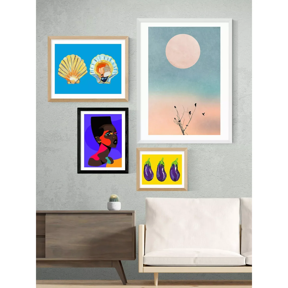 EAST END PRINTS Sofia Doudine 'Phenomenal' Framed Print – image 2