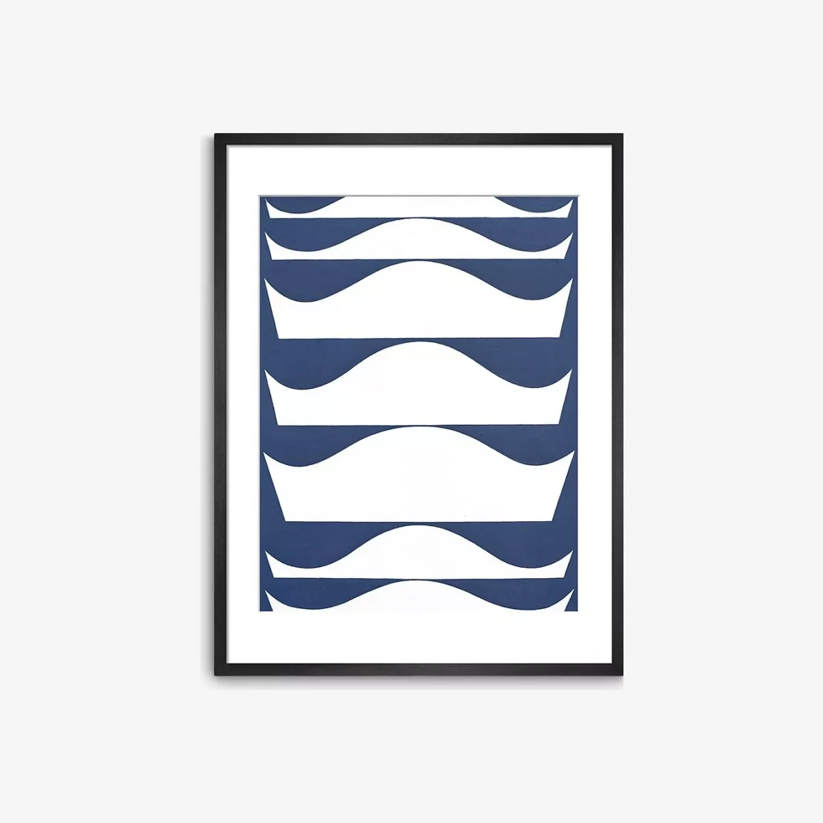 Sophie Taeuber-Arp - 'Staggering' Framed Print, 80 x 60cm, Purple – image 1