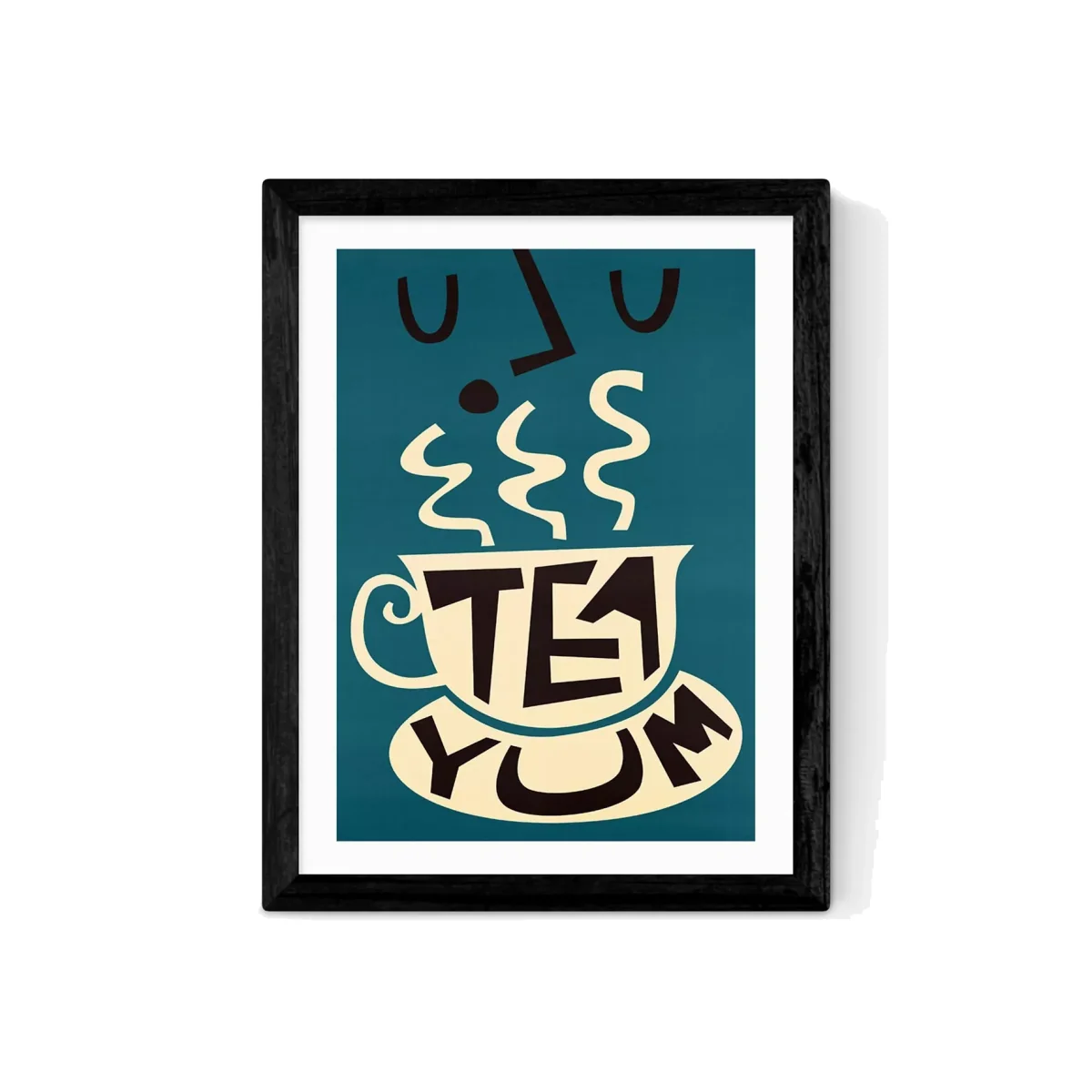 EAST END PRINTS Fox & Velvet 'Tea' Framed Print – image 1