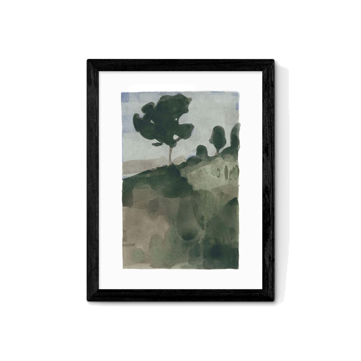 EAST END PRINTS Jörgen Hansson 'Slope II' Framed Print – image 1