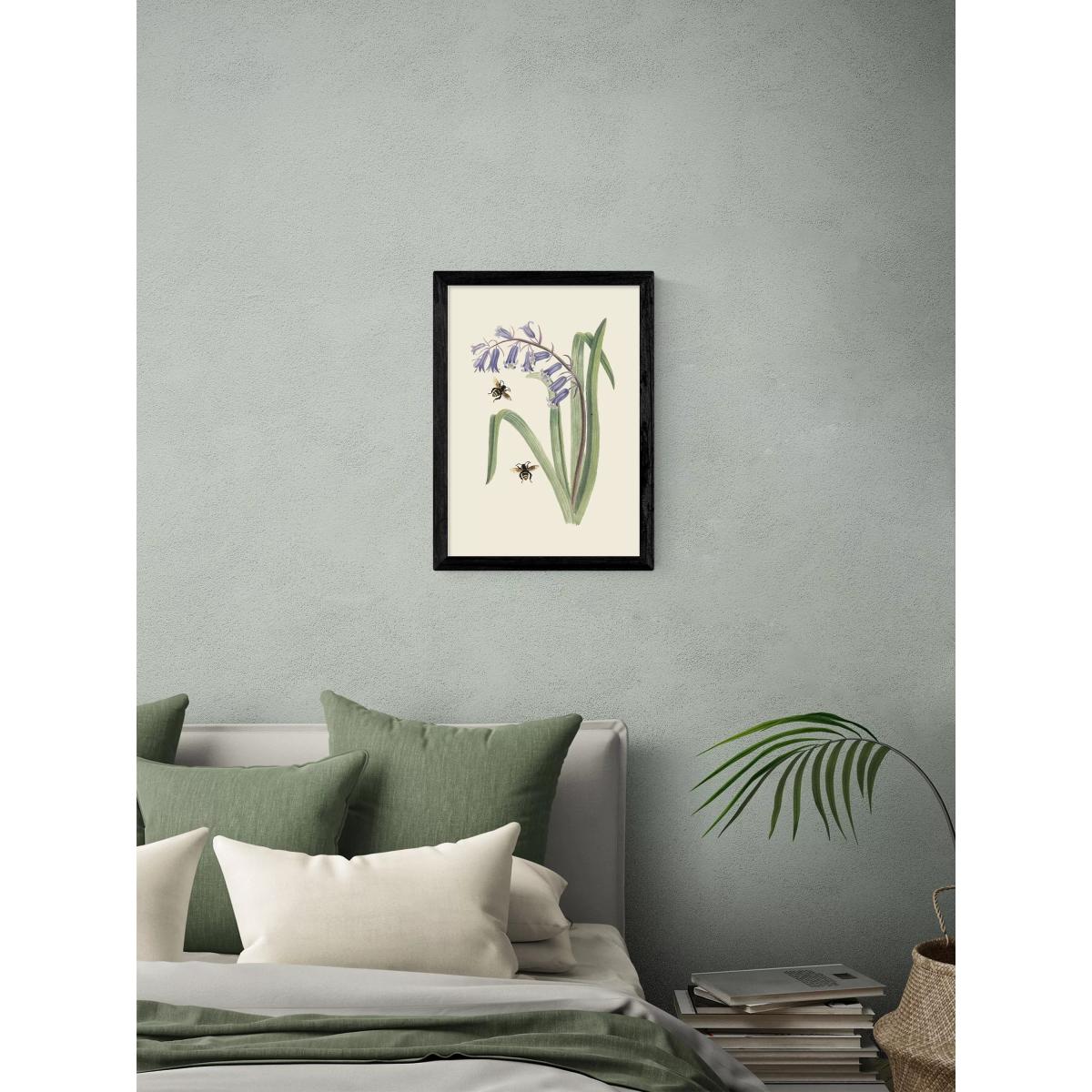 EAST END PRINTS Natural History Museum 'Bee & Hyacinth' Framed Print – image 2