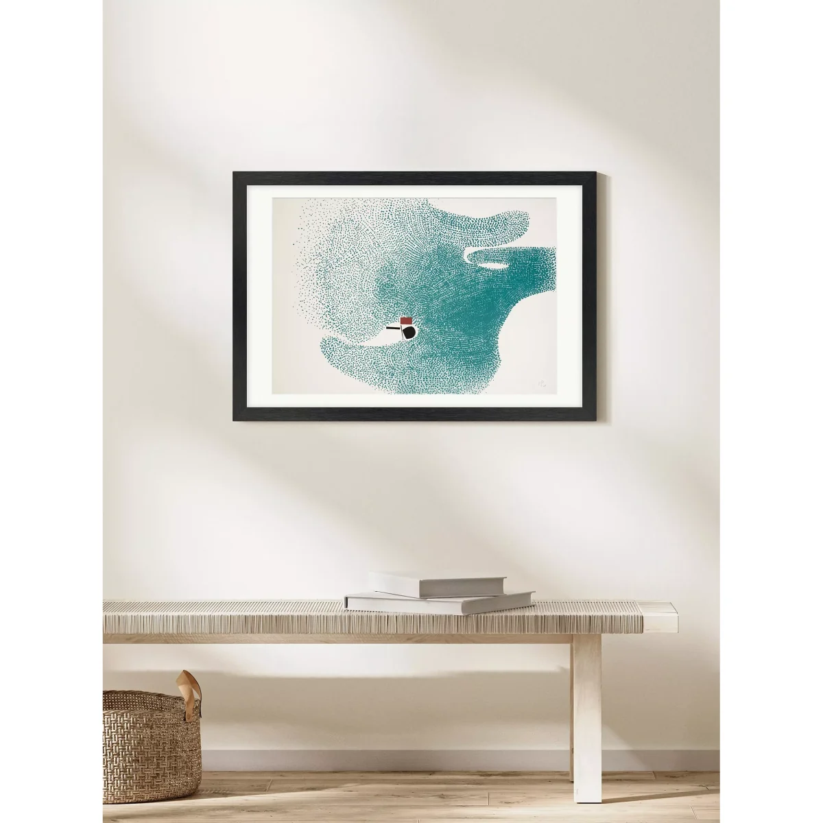 John Lewis + Tate Victor Pasmore 'Points of Contact No. 2' Wood Framed Print & Mount, 44 x 62cm – image 2