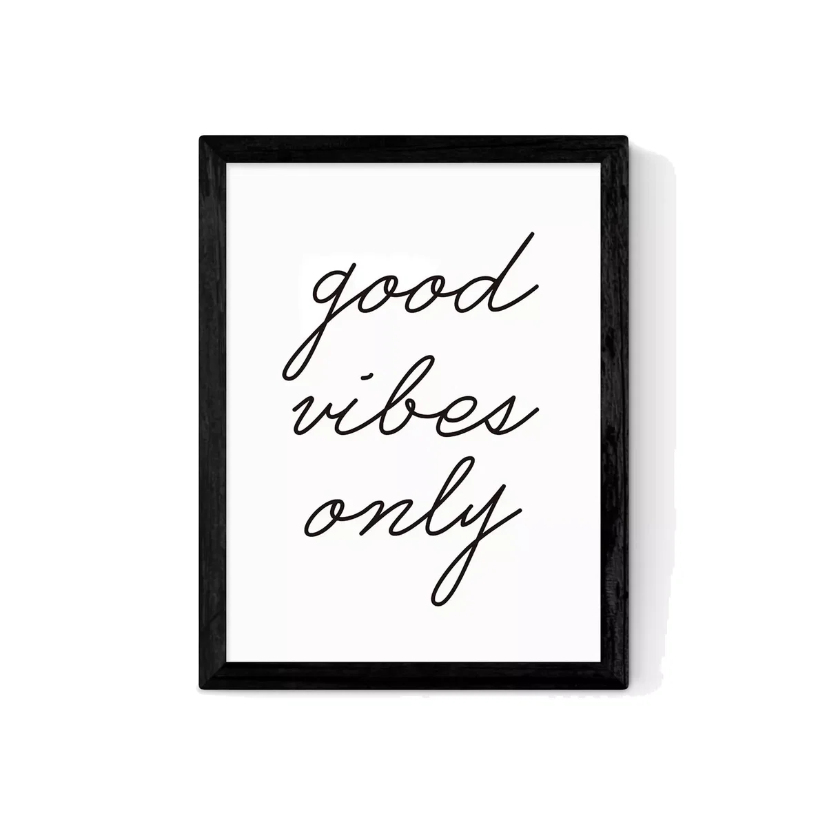 EAST END PRINTS Rafael Farias 'Good Vibes Only' Framed Print – image 1