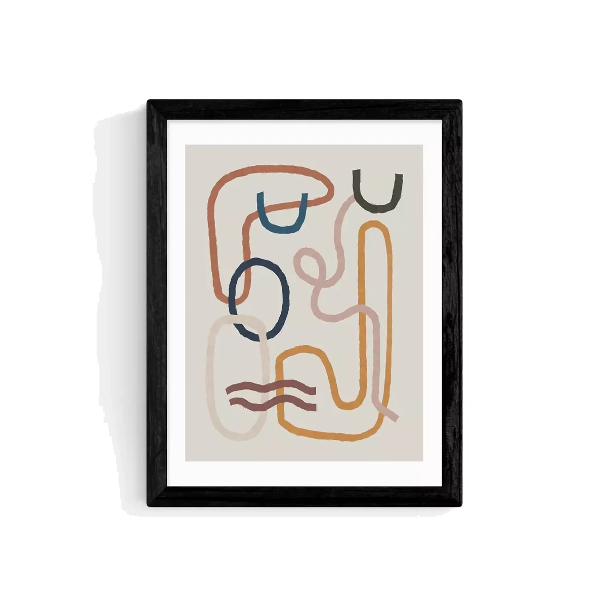 EAST END PRINTS Dan Hobday 'Warm Glow' Framed Print – image 1