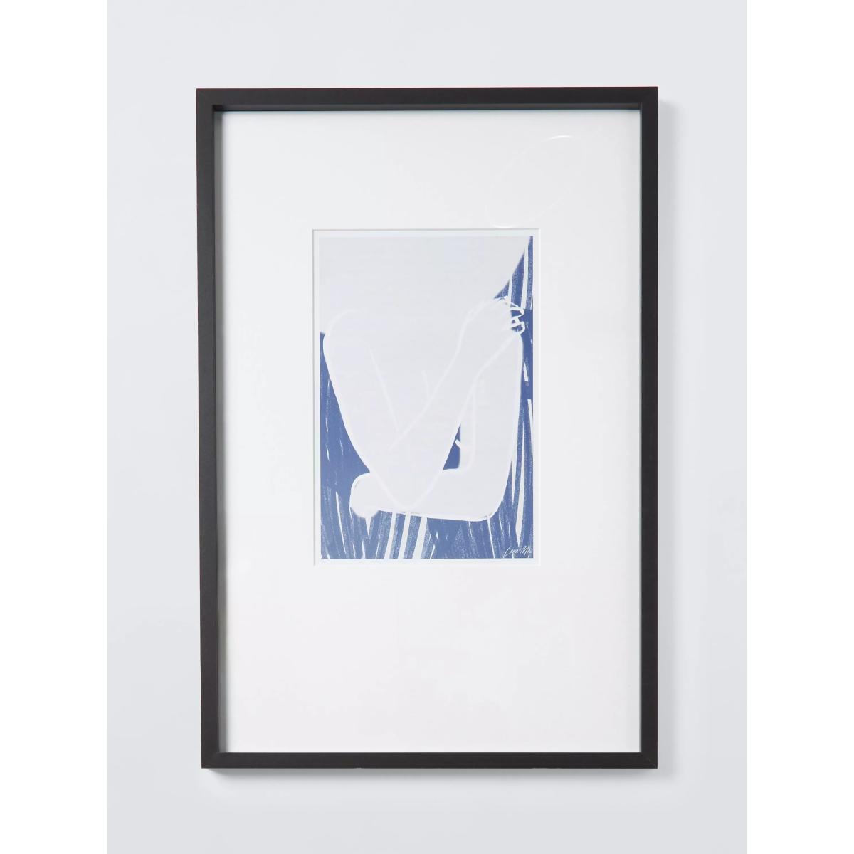 John Lewis Lara Mai Affirmation Framed Print, Set of 2, 62 x 42cm, Blue – image 3