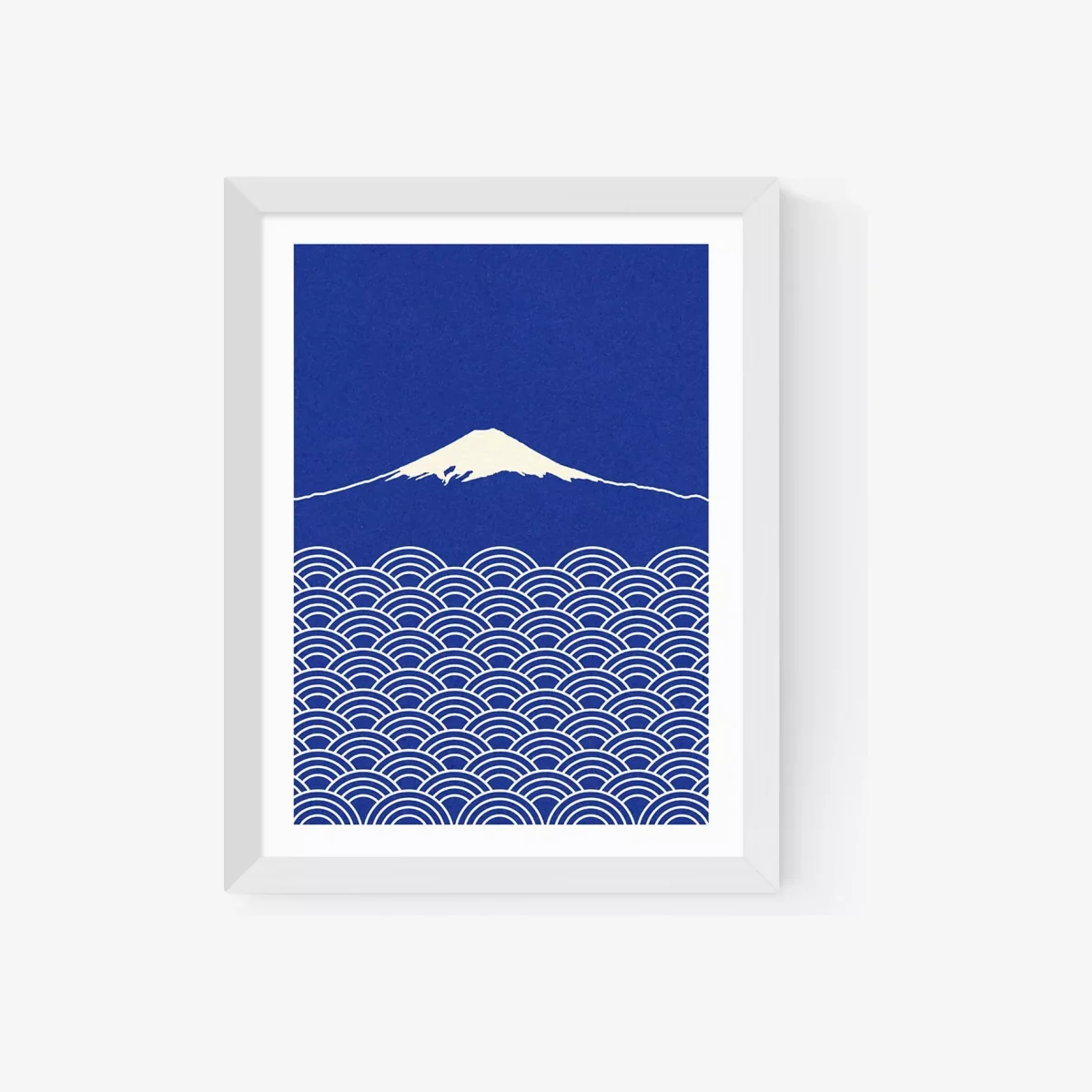 EAST END PRINTS Rosi Feist 'Waves & Fuji' Framed Print – image 1