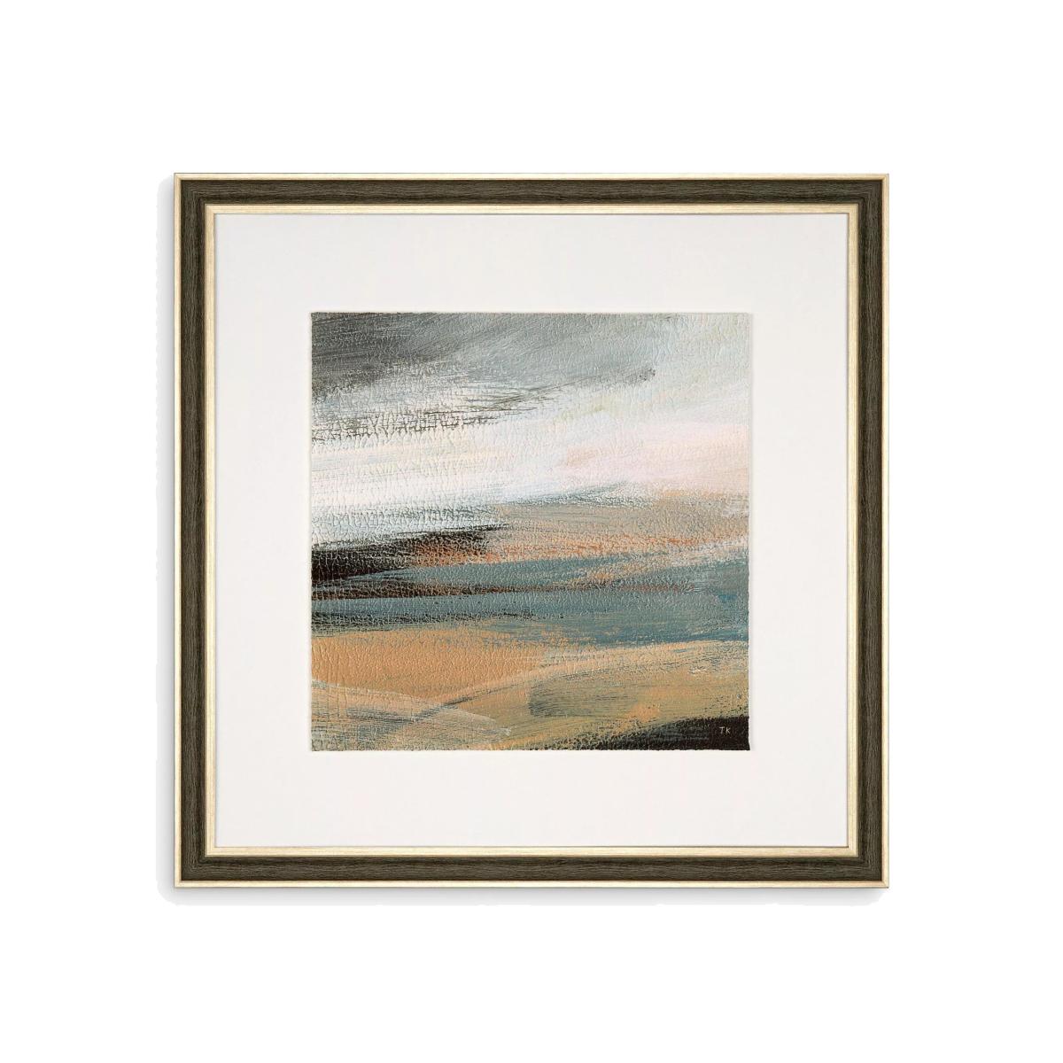 John Lewis 'First Light' Framed Print & Mount, 49 x 49cm, Blue/Multi – image 1
