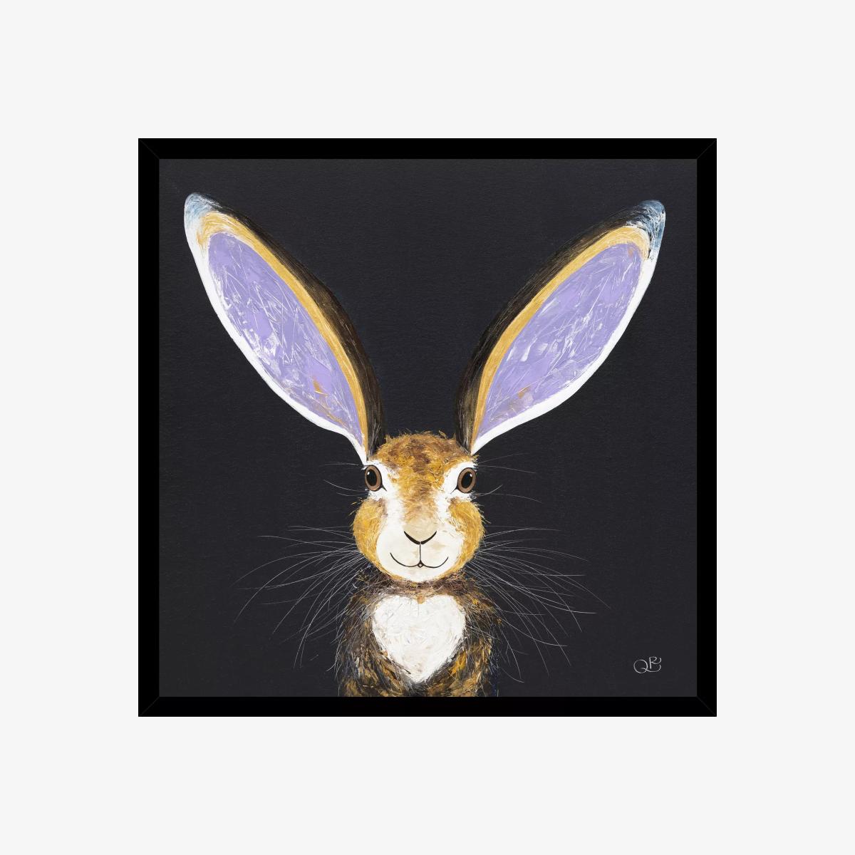 John Lewis Quinn Russell 'Poppet' Framed Print, 61.5 x 61.5cm, Lilac/Black – image 1